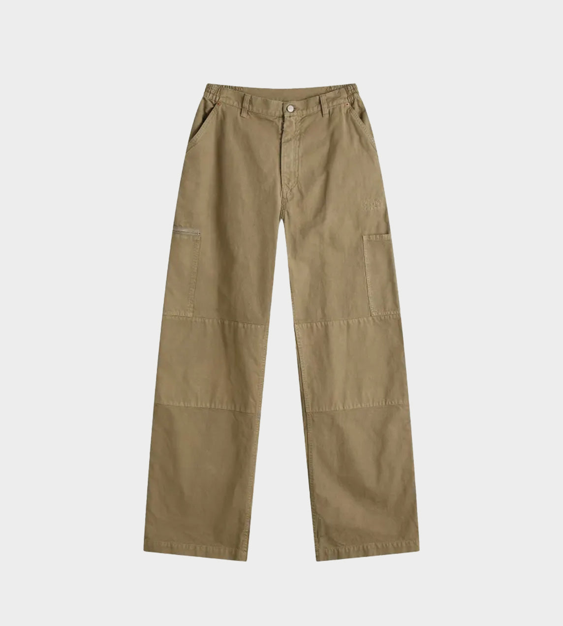 Straight Leg Pants Khaki