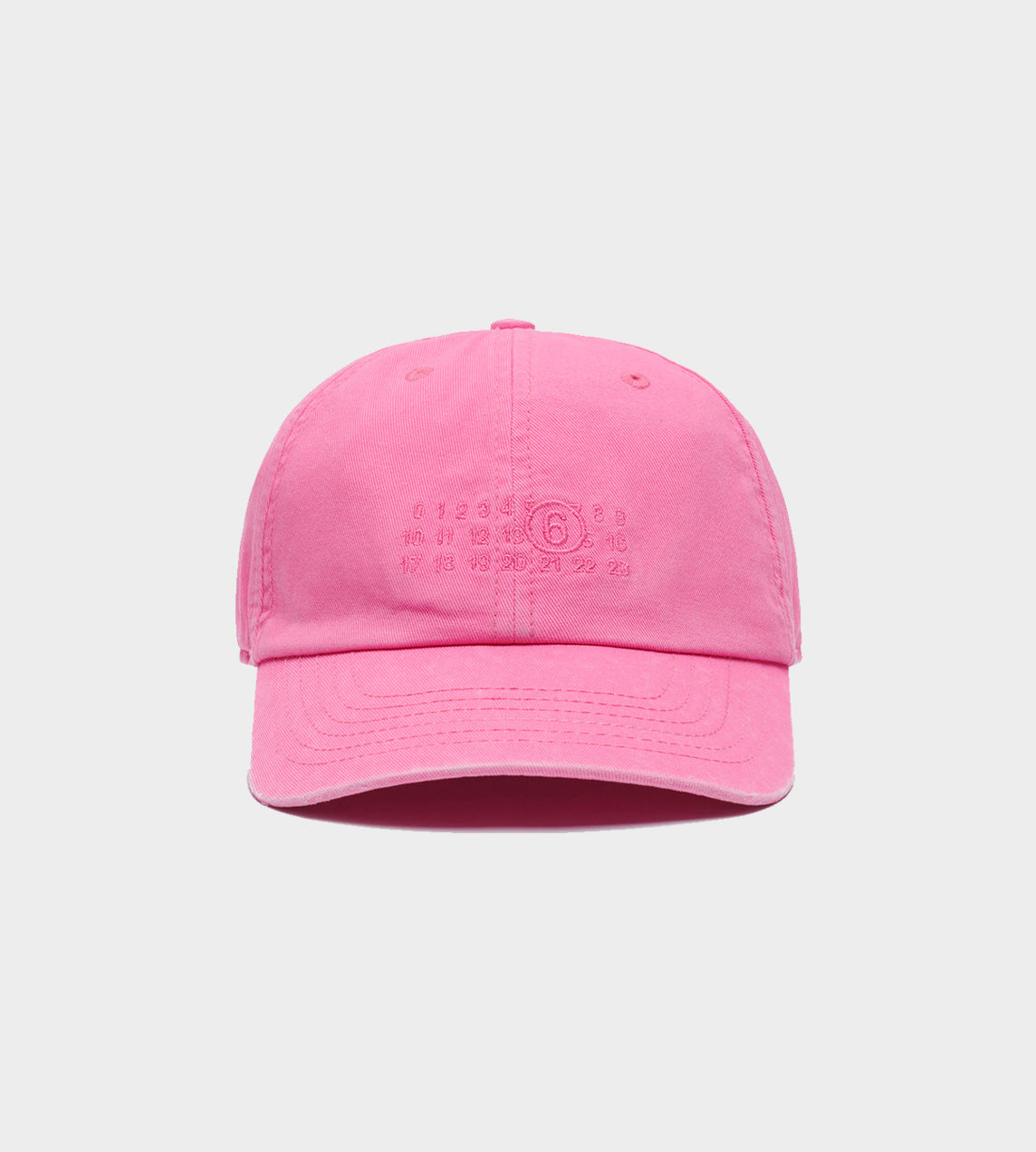 Logo Embroidered Cap Pink