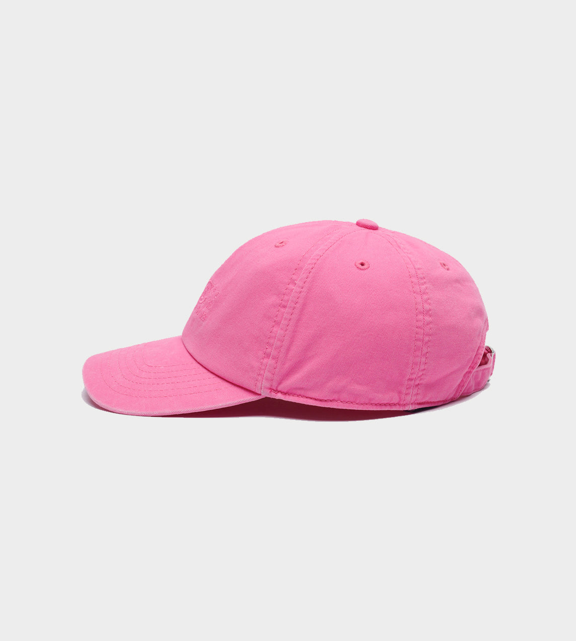 Logo Embroidered Cap Pink