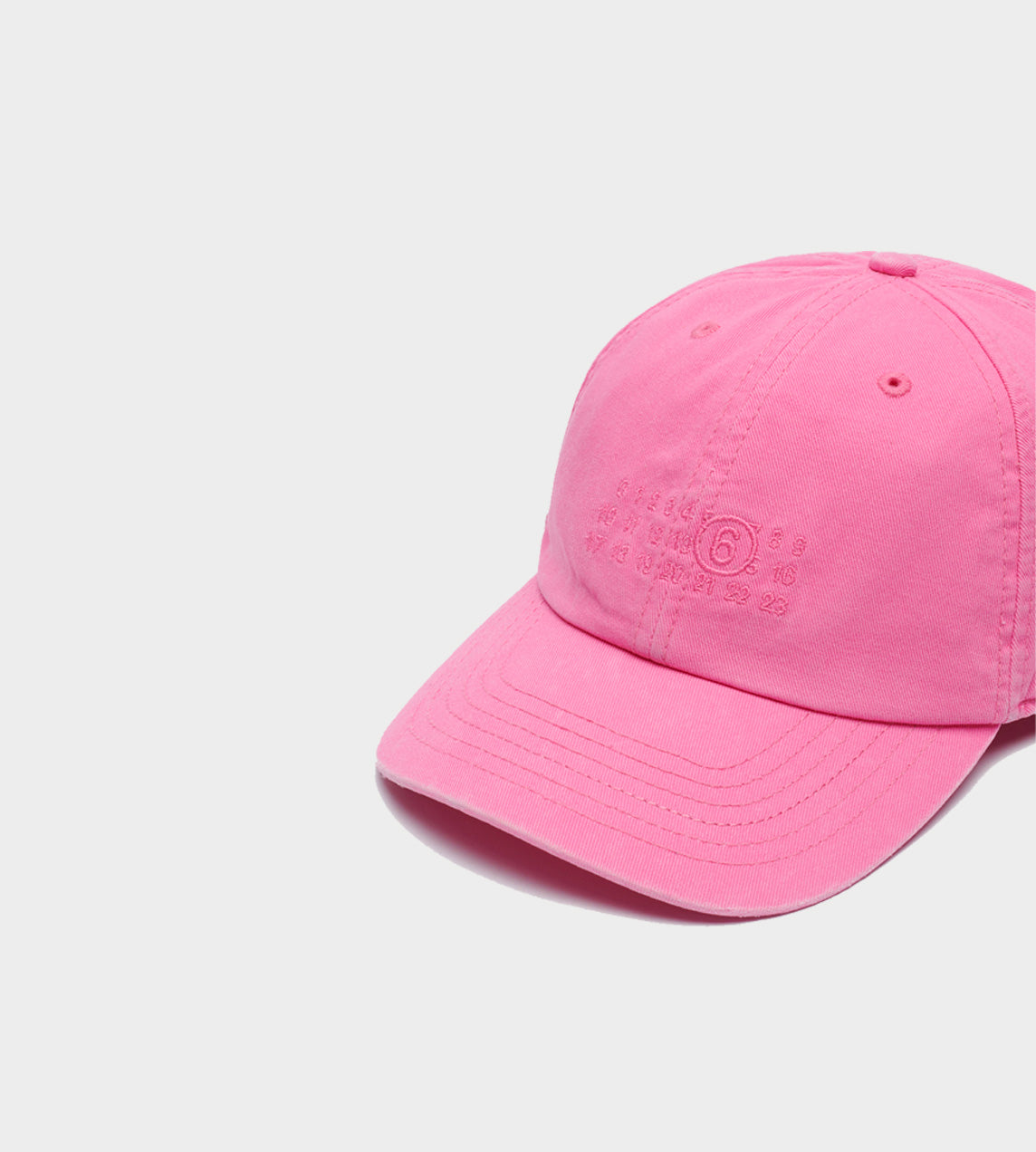 Logo Embroidered Cap Pink