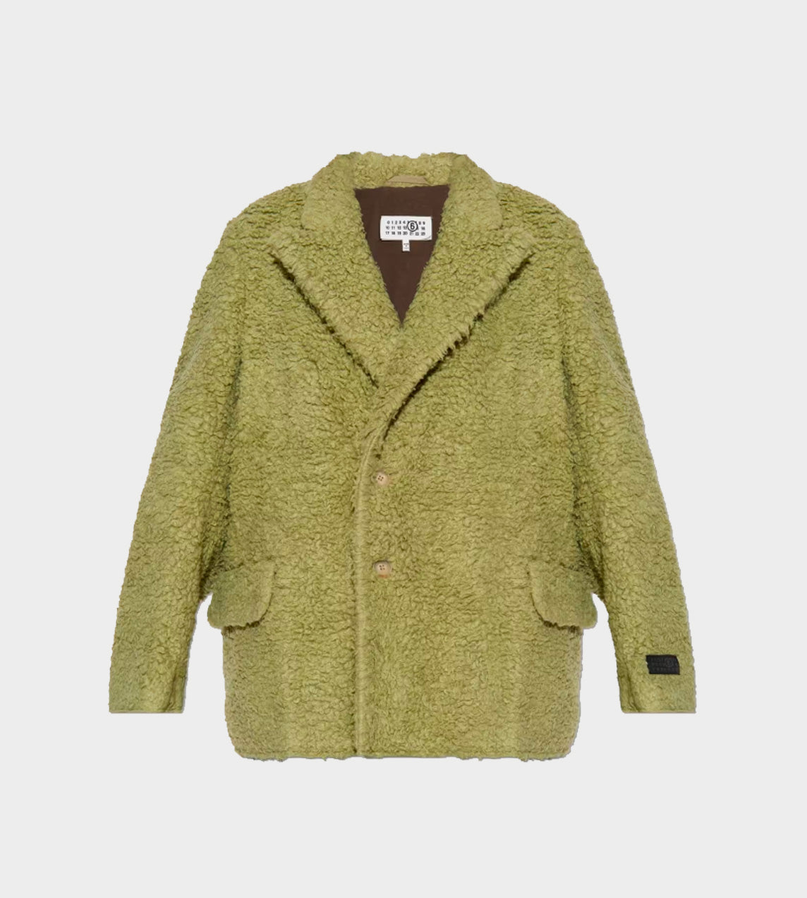 Faux Fur Jacket Green