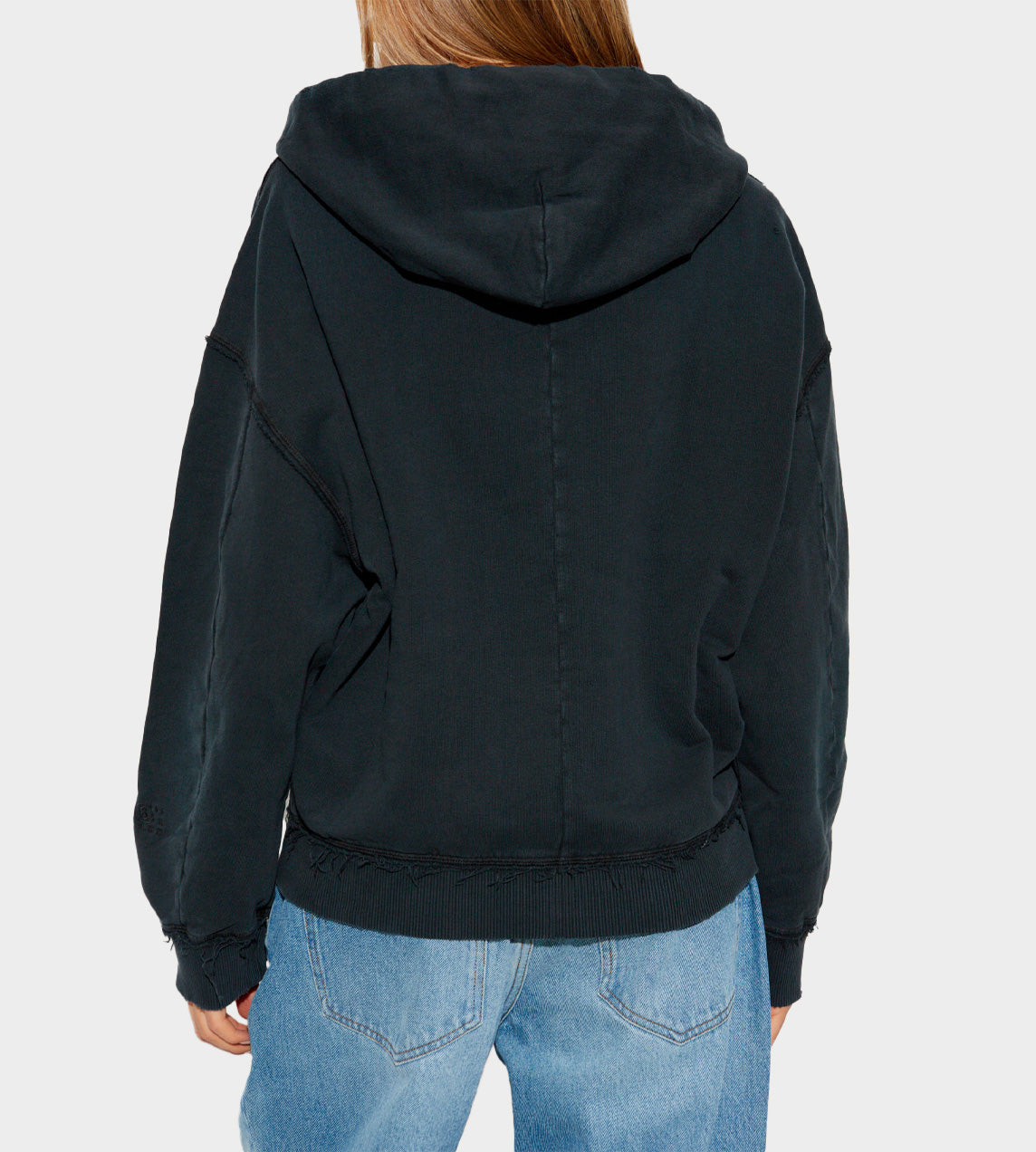 Unbrushed Sweat Hoodie Blk