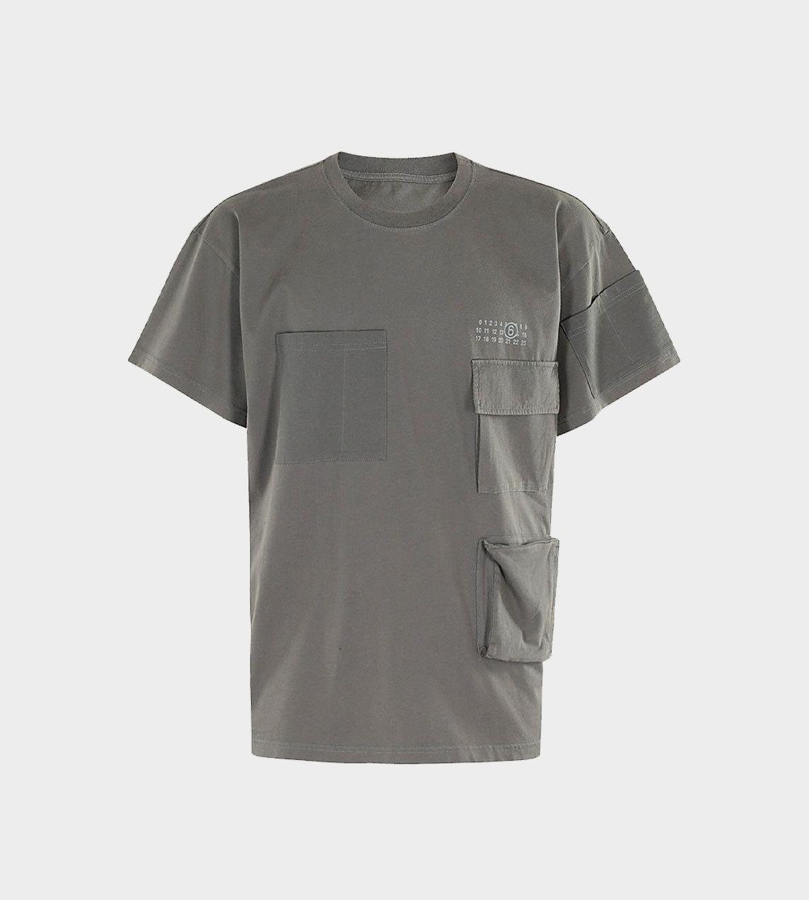 Pocket Tee Grey