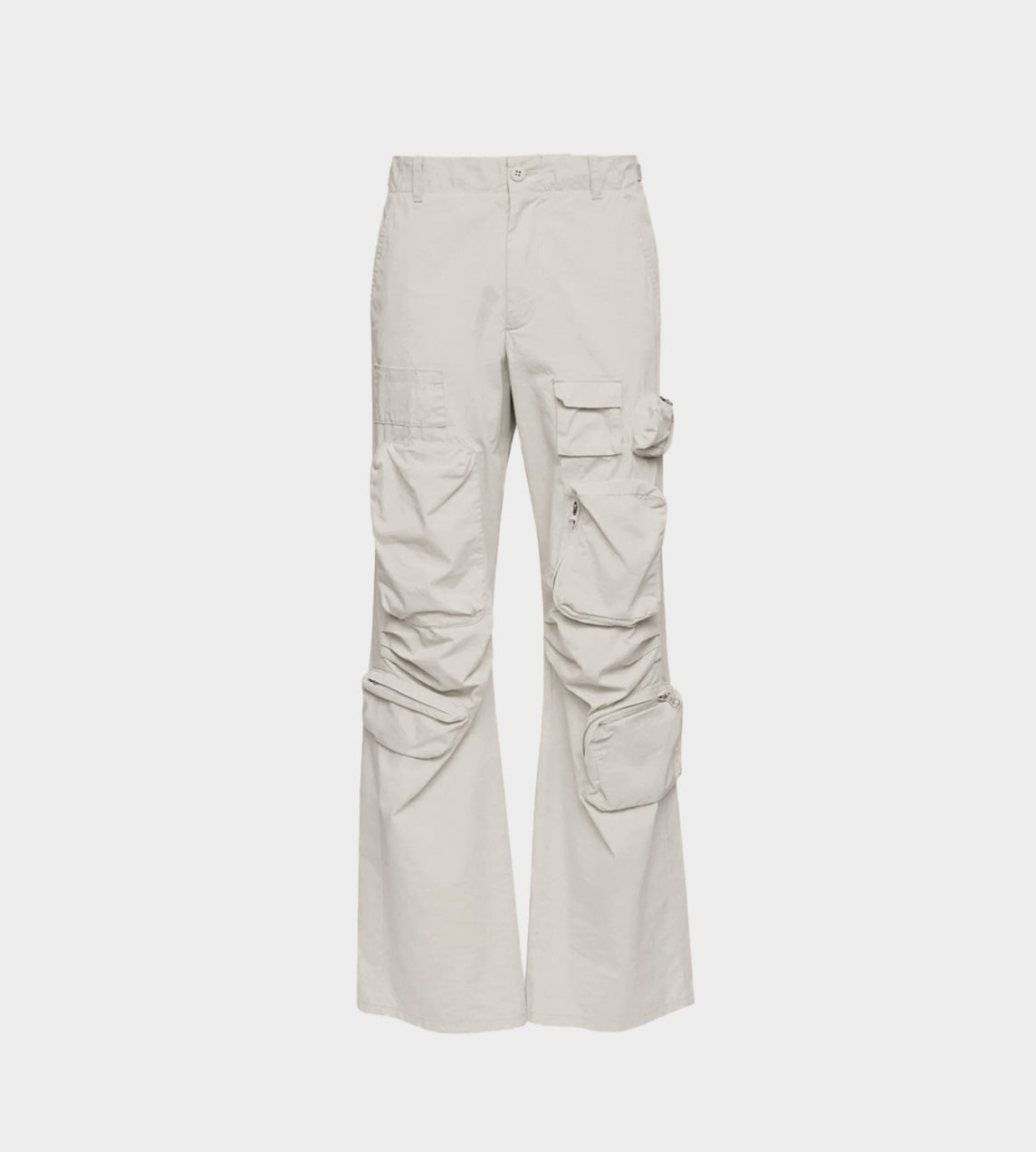 Utility Wide Leg Pants Off White