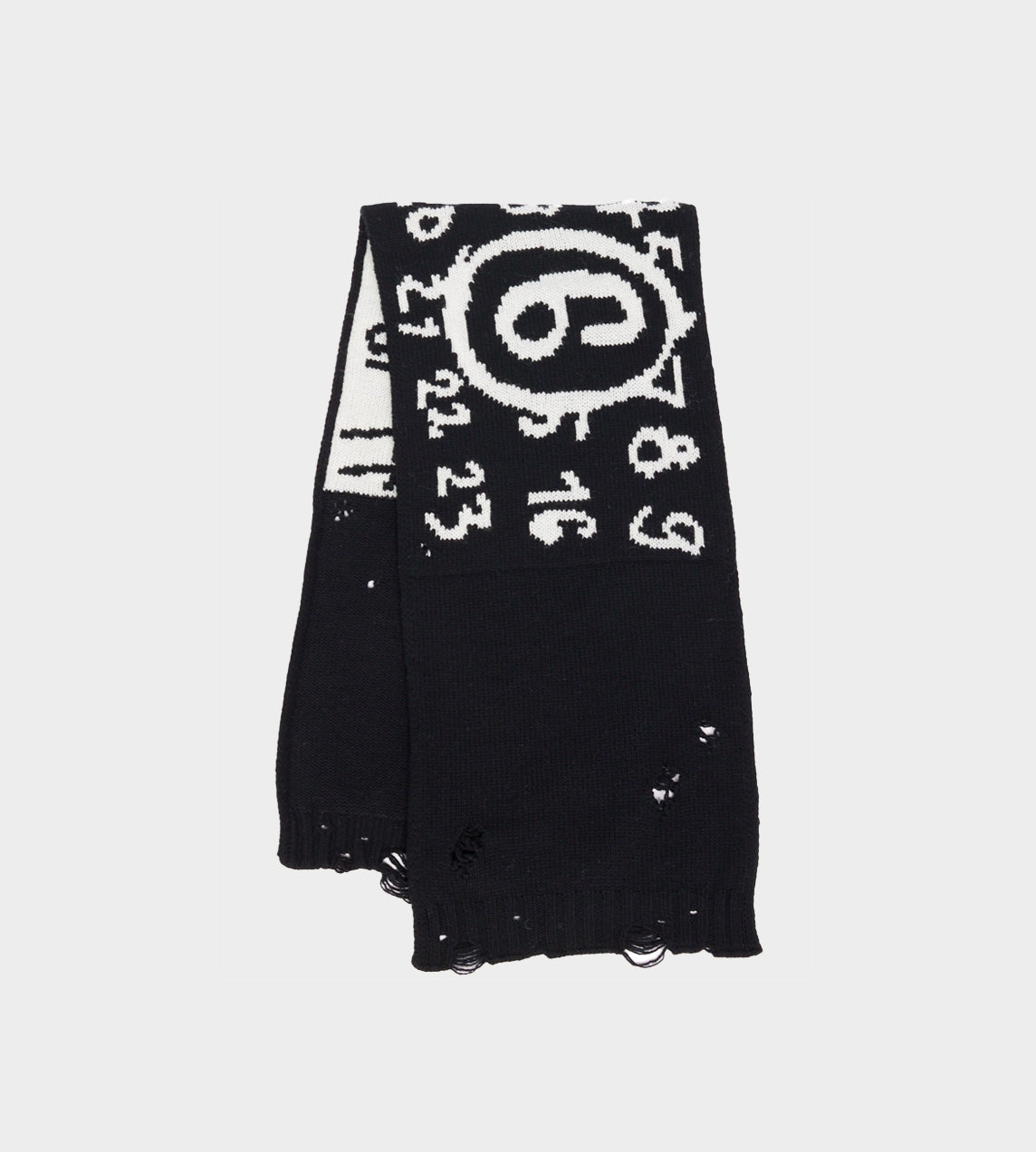 Logo Scarf Black