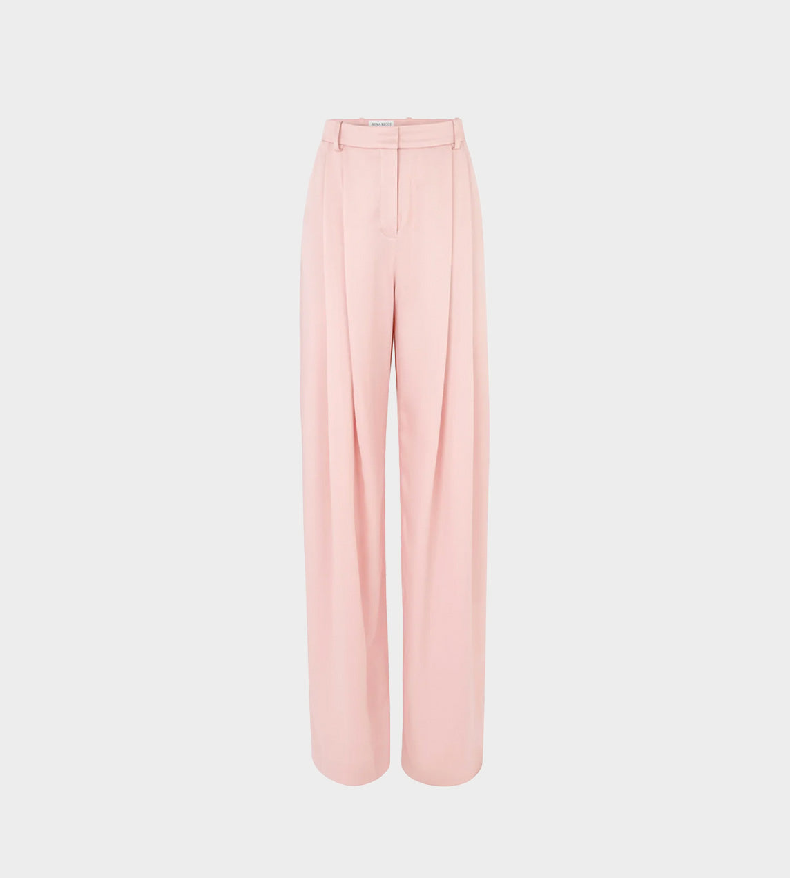 Nina Ricci - Pleated Wide-Leg Pants Pink