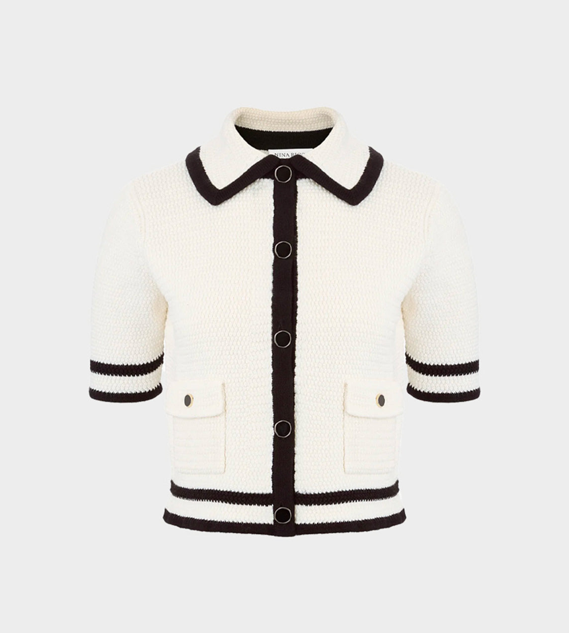 Nina Ricci - Short-sleeve Cardigan White