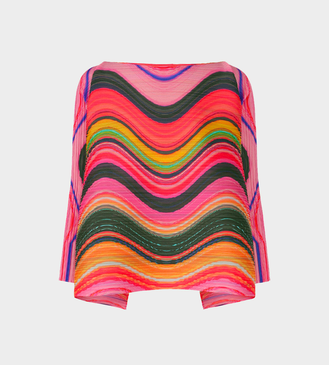 Pleats Please Issey Miyake - A-Line LS Top Pink