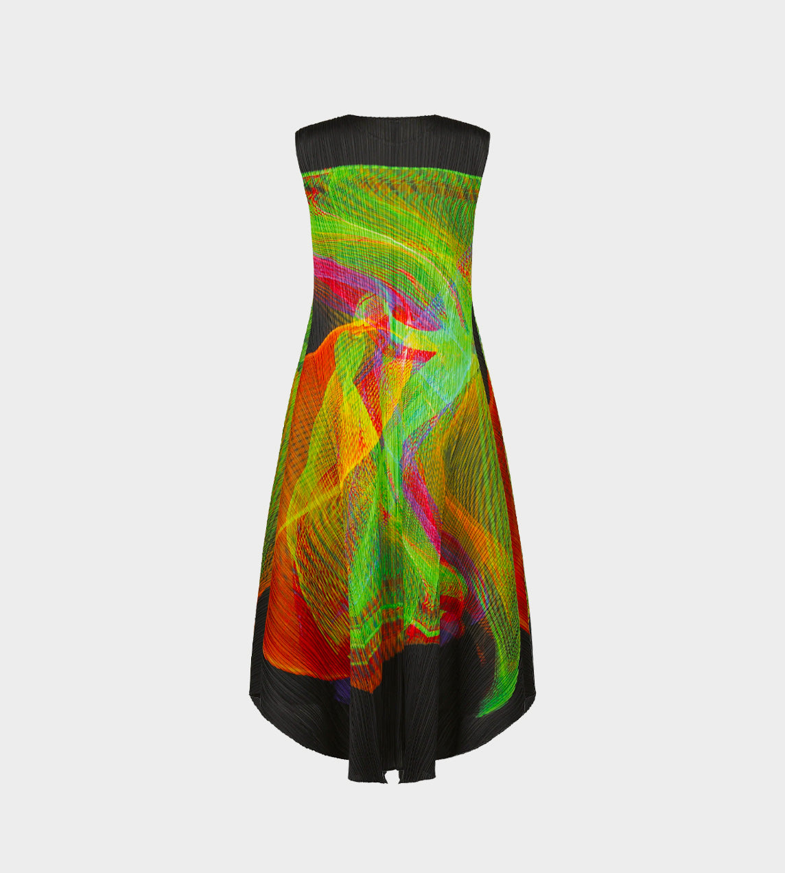 PLEAT PLEASE - Spectrum Bright Green Dress