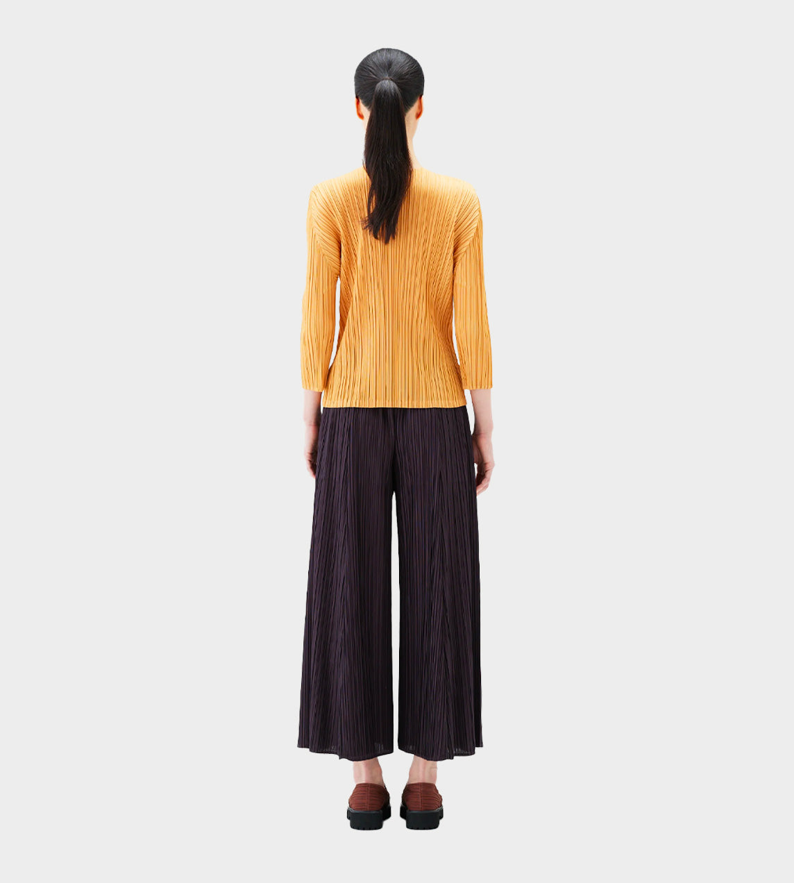 MC Sept Wide Leg Pants Chocolate