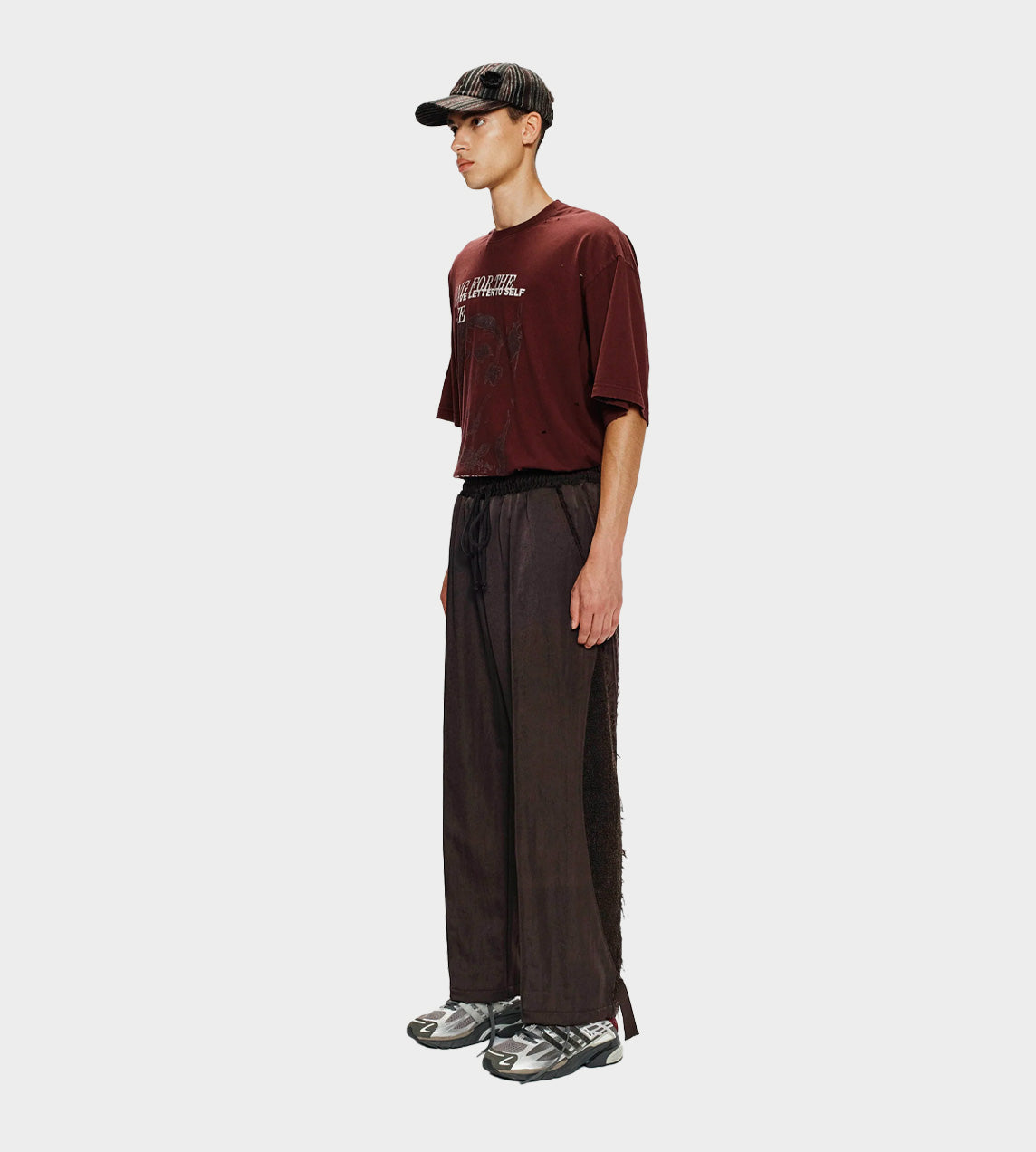 Teardrop Track Pant Brown