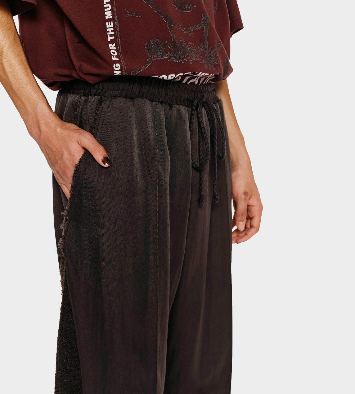 Teardrop Track Pant Brown