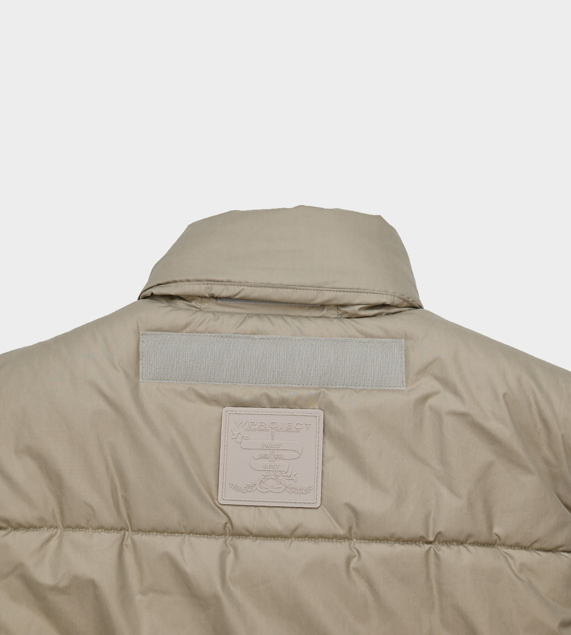 Y PROJECT - Velcro Puffer Vest Sand