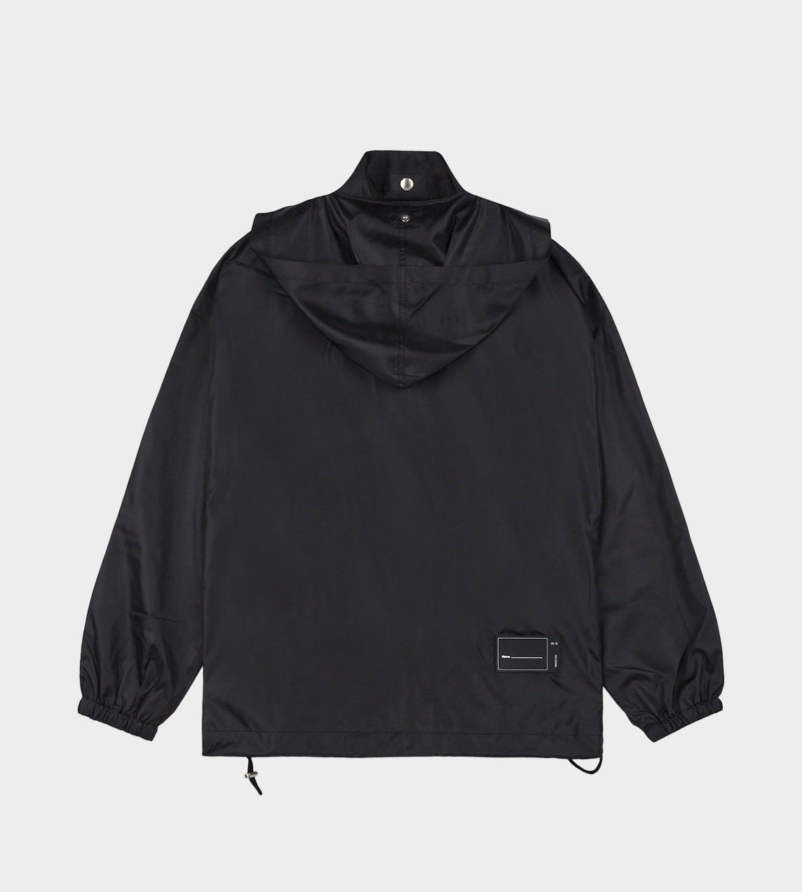 WE11DONE - Logo Windbreaker Jacket Black – WDLT117