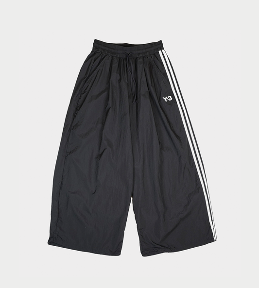 Y-3 - 3S Nylon Wide Leg Pants Blk