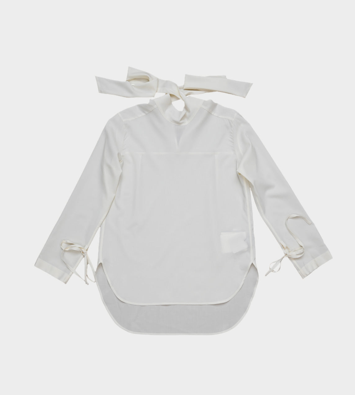 UJOH - Bow Tie Shirt White