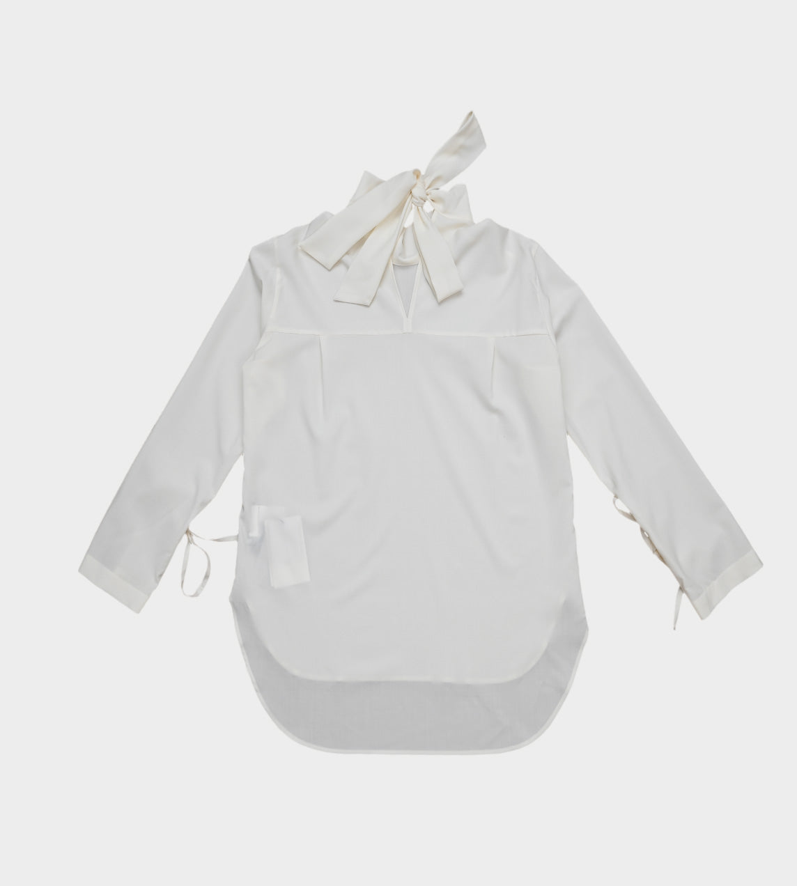 UJOH - Bow Tie Shirt White