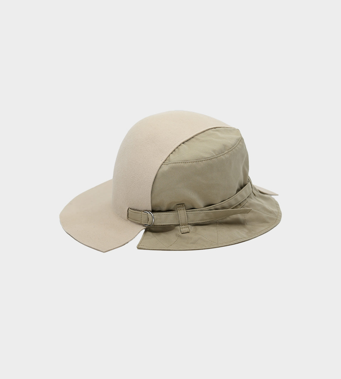 Kijima Takayuki - Ivory Half Bucket Half Fedora Hat