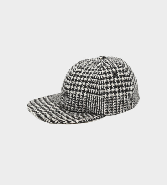 Kijima Takayuki - Wool Silk Plaid Hat Beige Tones