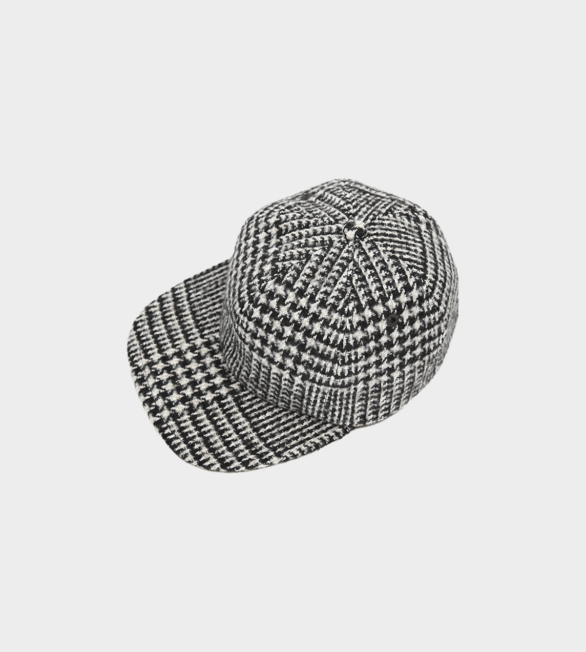 Kijima Takayuki - Wool Silk Plaid Hat Beige Tones