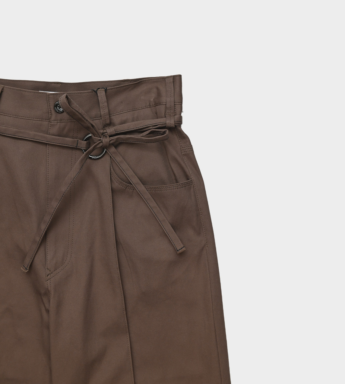 UJOH - Ring Belted Pant Mocha