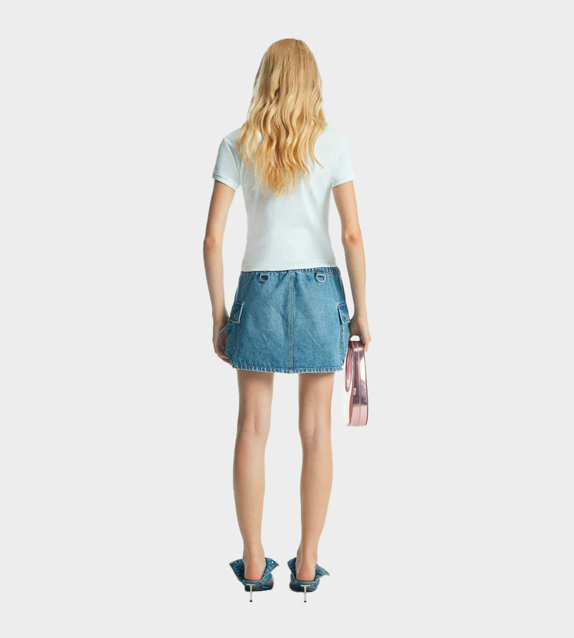 COPERNI - Denim Cargo Skirt Blue Navy