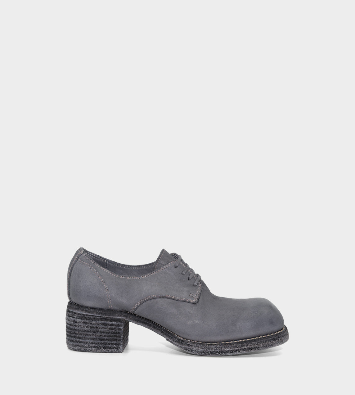 GUIDI - 9082 Laced Up Derby Grey