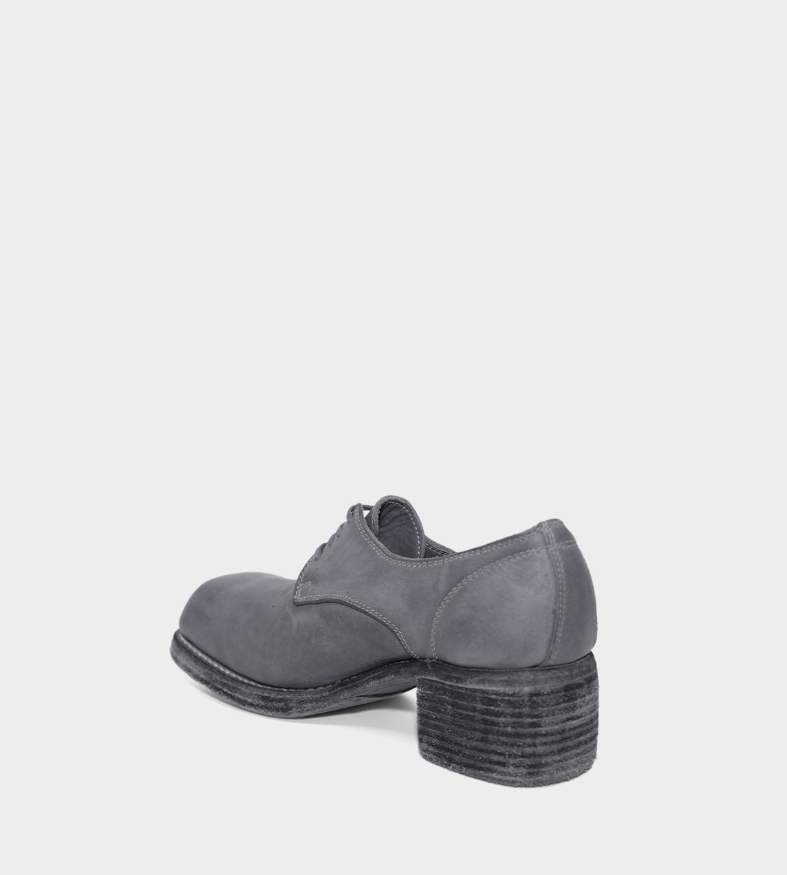 GUIDI - 9082 Laced Up Derby Grey