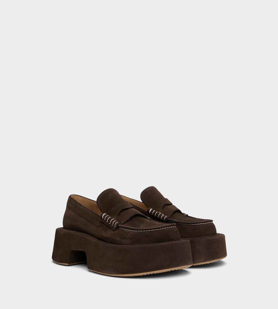 JW Anderson - Platform Moccasin Brown