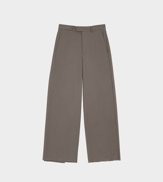 MM6 Maison Margiela - Wrap-design Wool Trousers