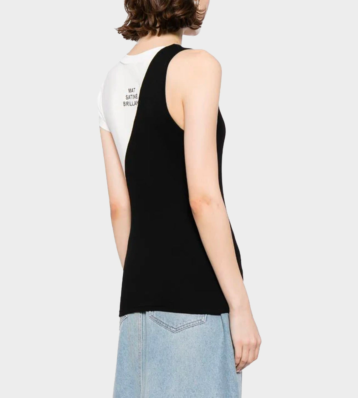 MM6 Maison Margiela - Asymmetric Cotton Blend T-shirt