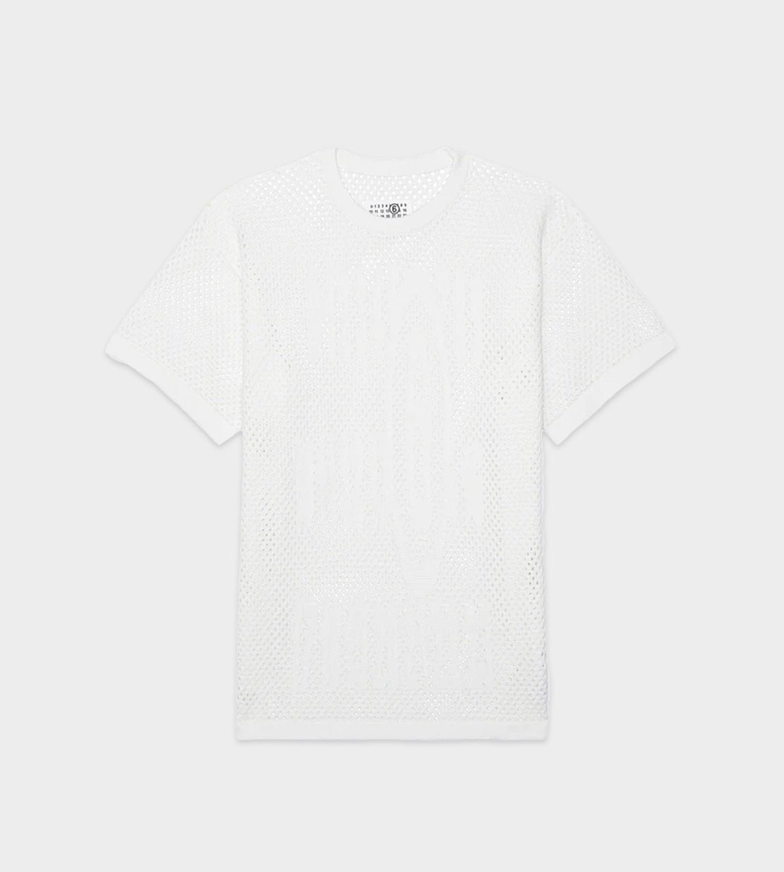 MM6 Maison Margiela - Intarsia-knit Cotton T-shirt