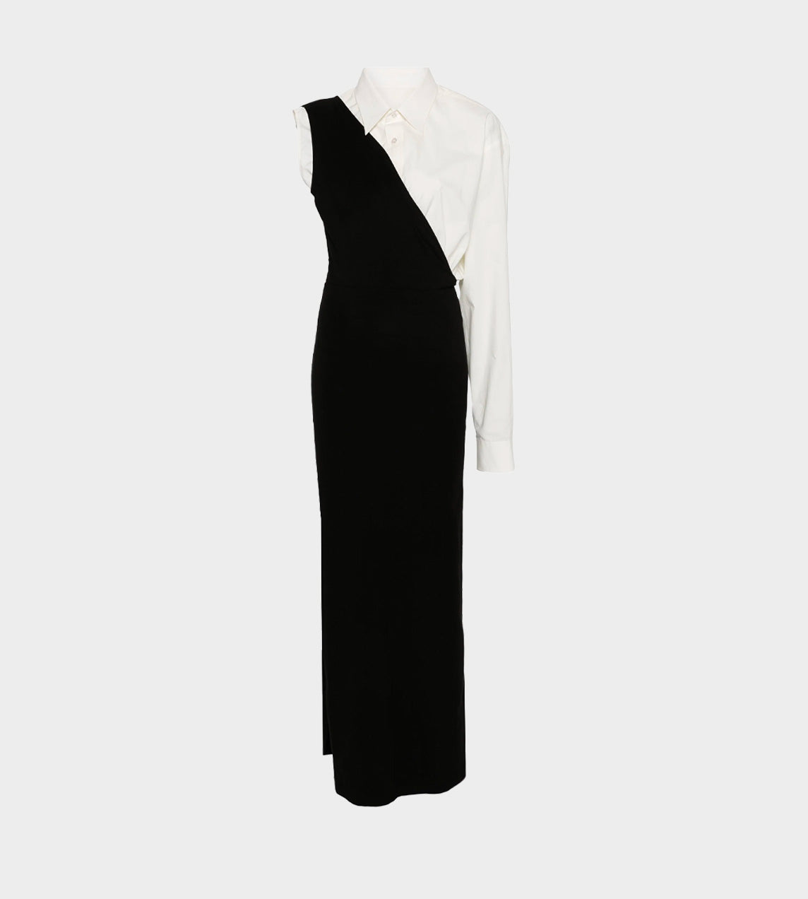 MM6 Maison Margiela - Single-sleeve Maxi Dress