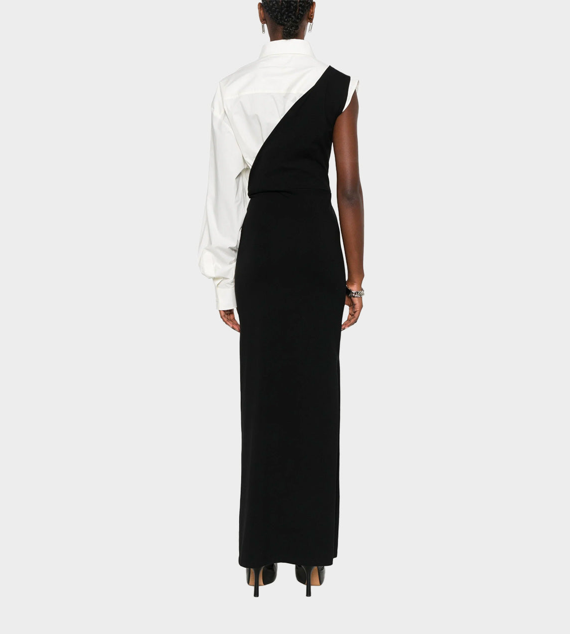 MM6 Maison Margiela - Single-sleeve Maxi Dress