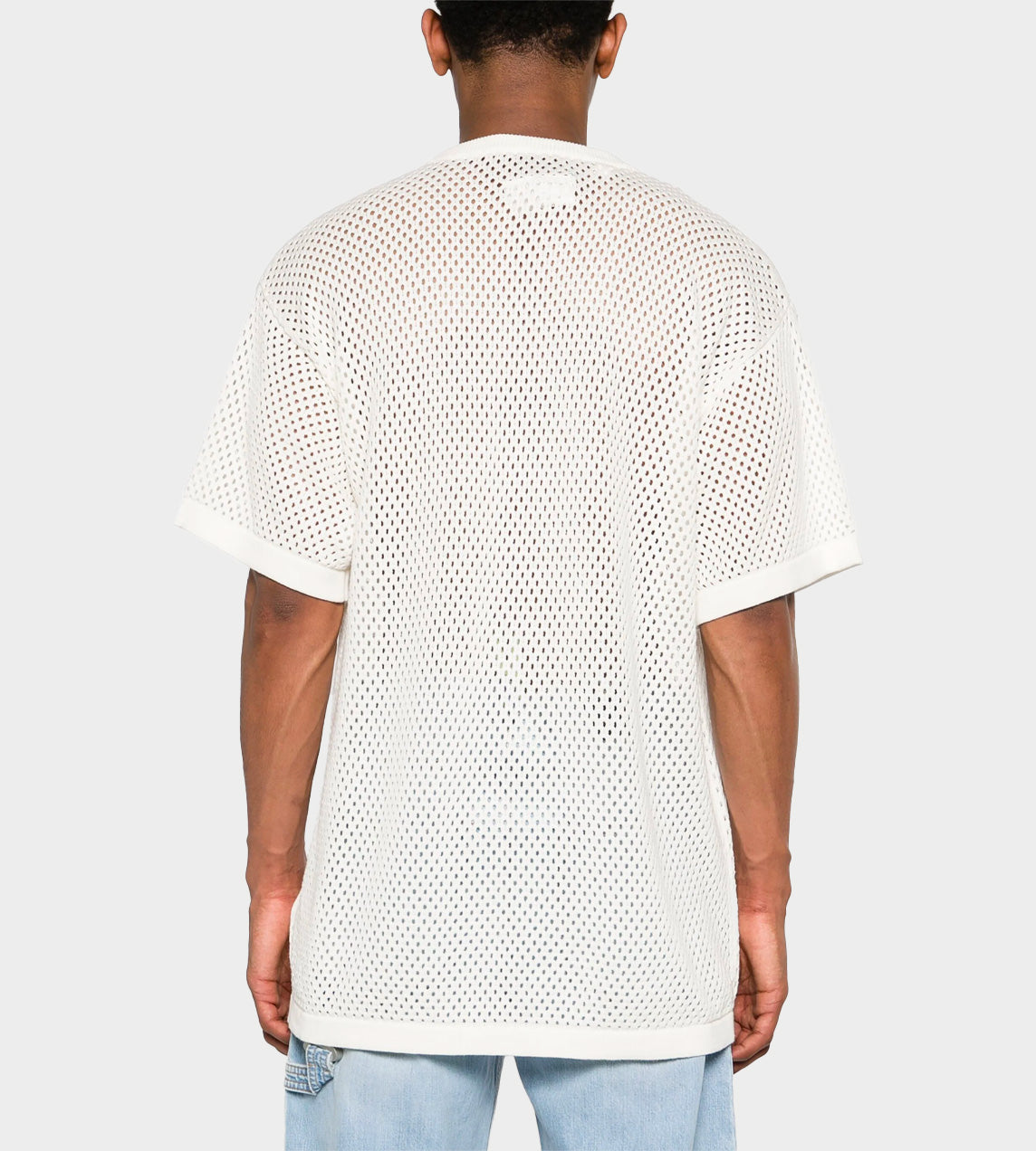 MM6 Maison Margiela - Intarsia-knit Cotton T-shirt