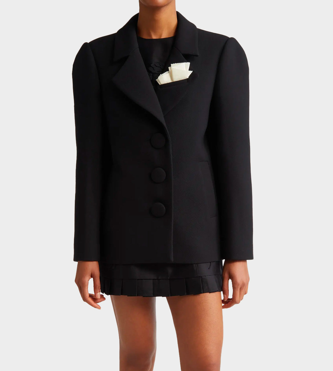 SHUSHU TONG - Oversized Suit Jacket Blk