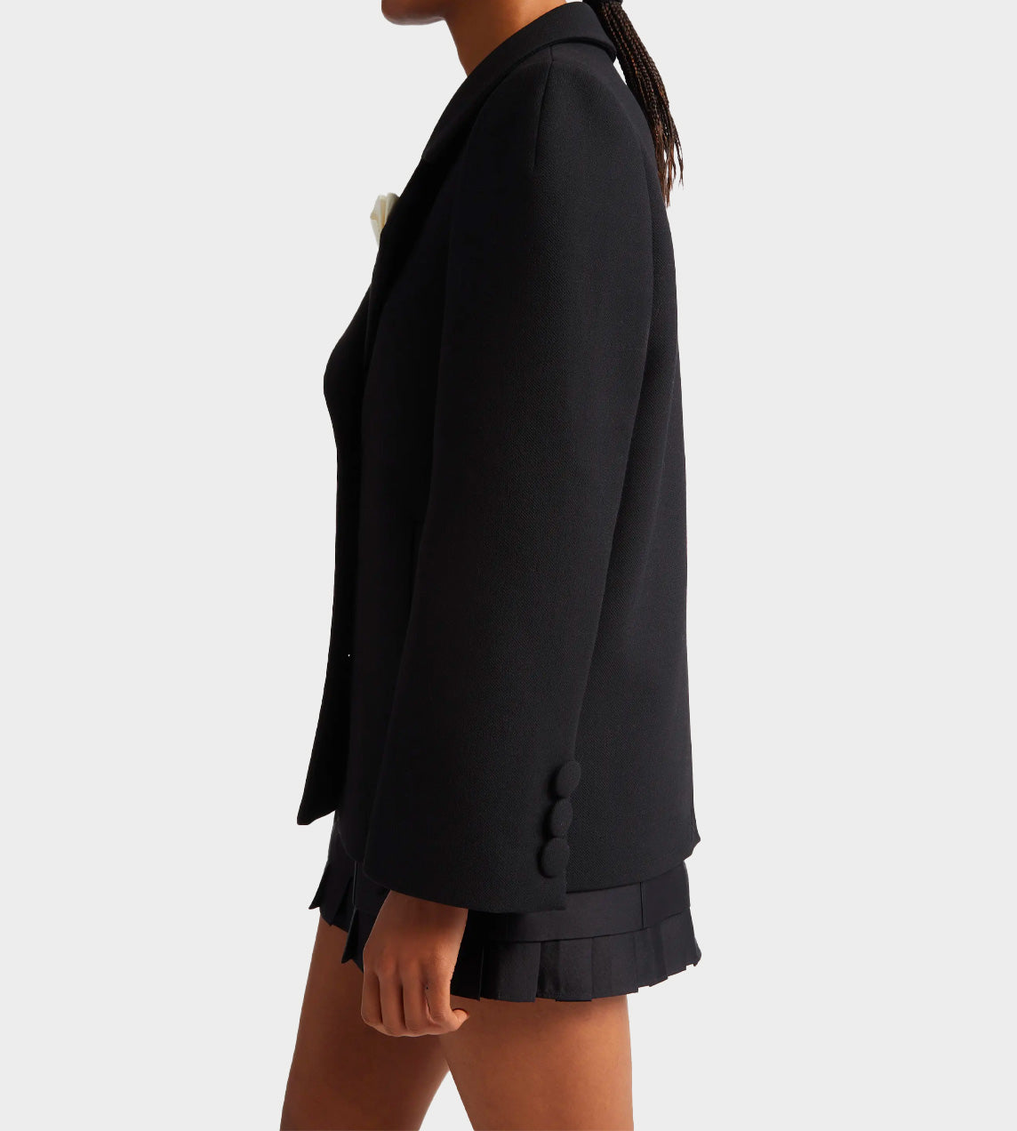 SHUSHU TONG - Oversized Suit Jacket Blk