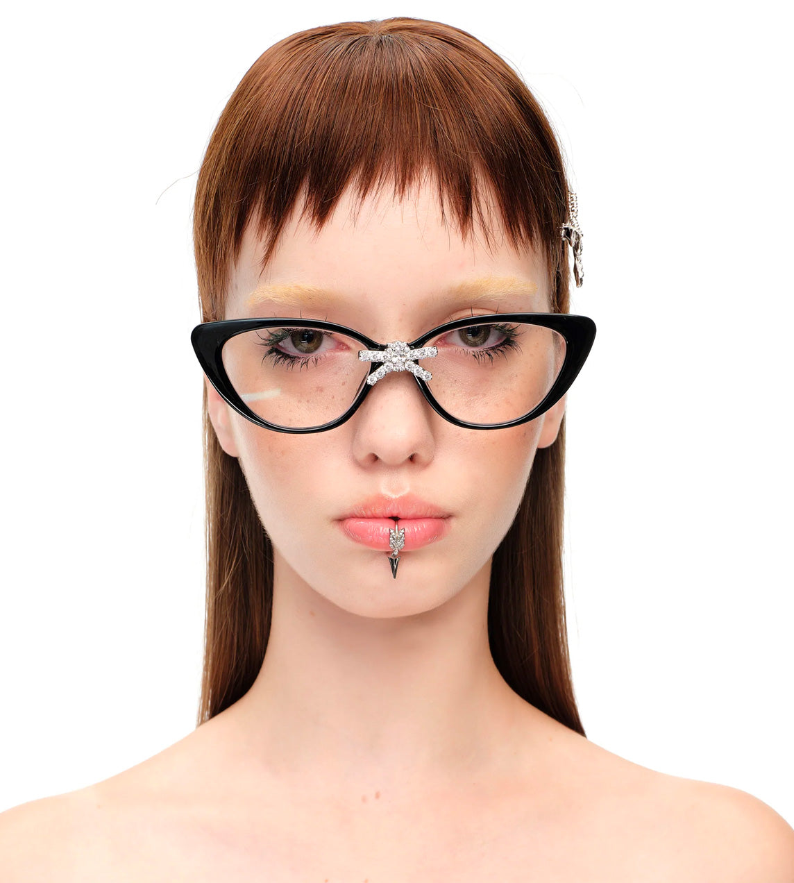 SHUSHU TONG - Side Bowknot Glasses Blk