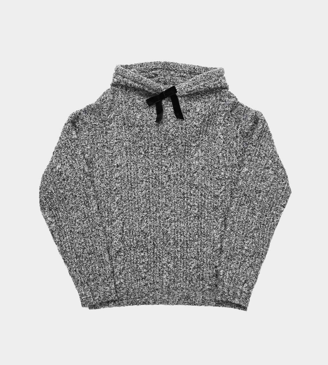 Knitwear Hoodie Grey