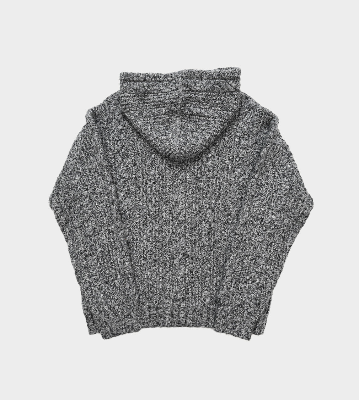 Knitwear Hoodie Grey