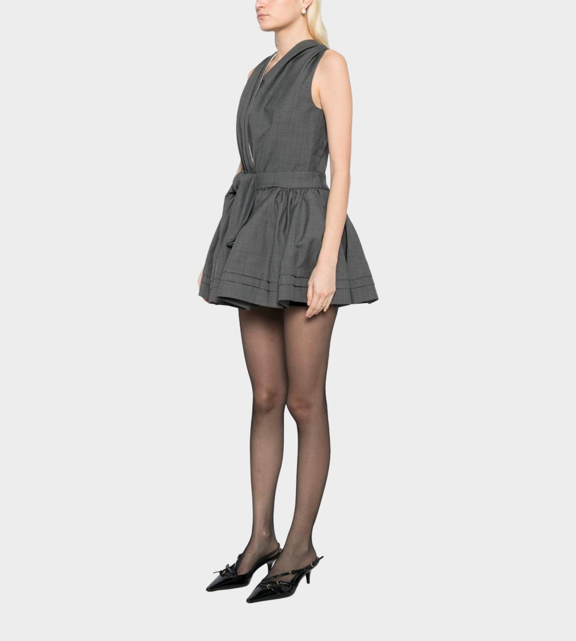 SHUSHU TONG - Tuck-edge Dress Grey