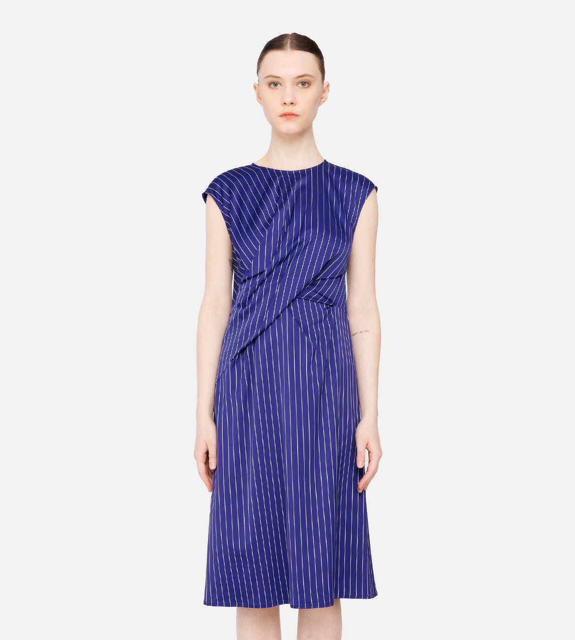 Sies Marjan - Edie Pinstripe Wrap Dress