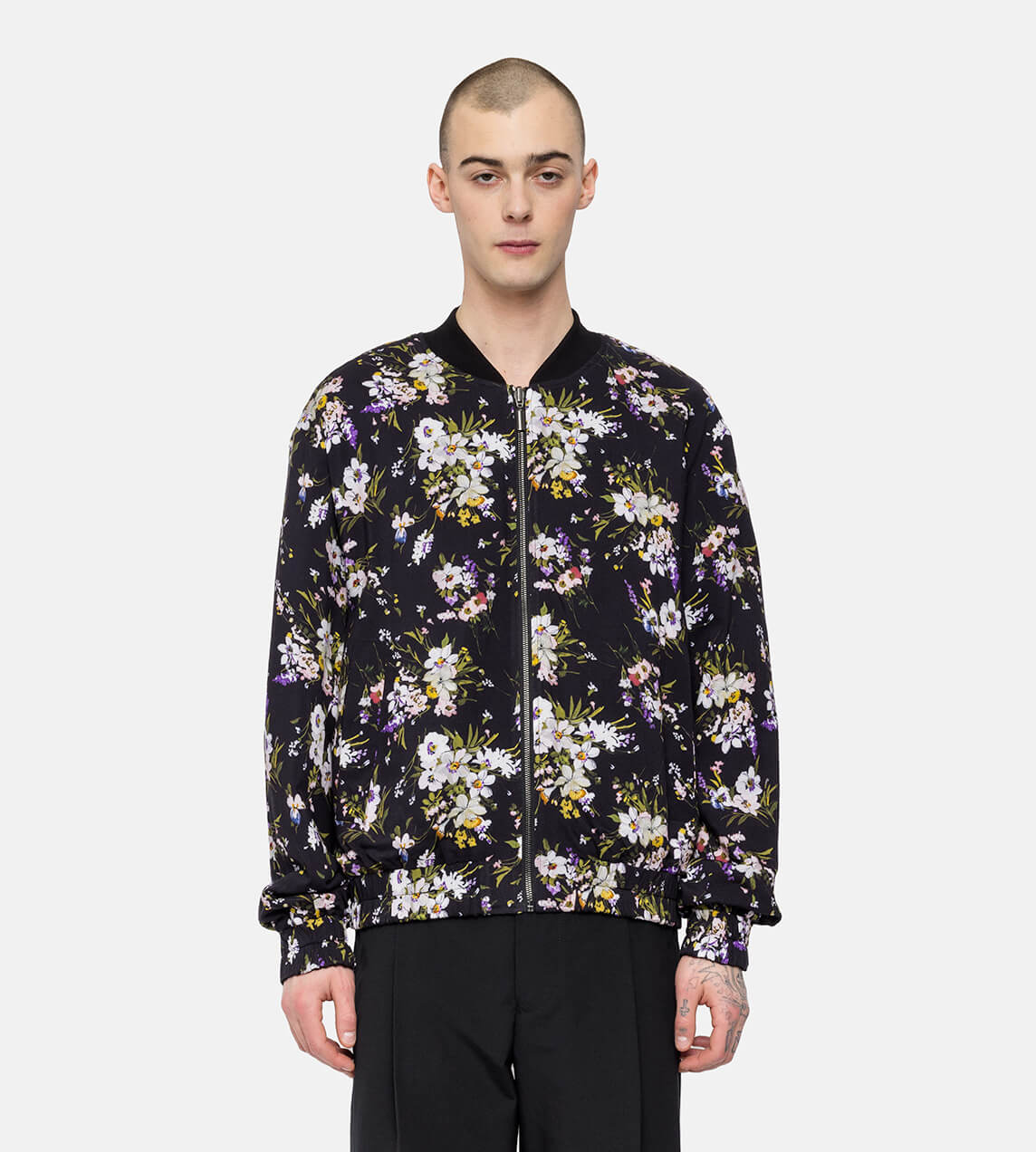 DAVI - Adeline Flower Reversible Bomber