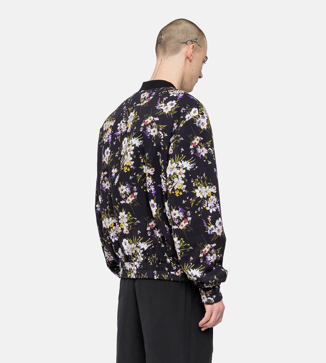 DAVI - Adeline Flower Reversible Bomber