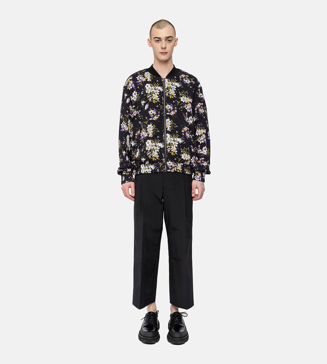 DAVI - Adeline Flower Reversible Bomber