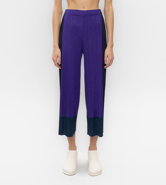 Pleats Please Issey Miyake - Ensemble Pleats Pants Purple