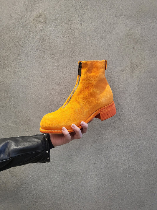 Guidi - PL1 Ortho Front Zip Boot Orange